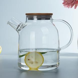 工厂直销冷水壶耐热玻璃水升冷水壶凉水壶大容量夏日果汁瓶